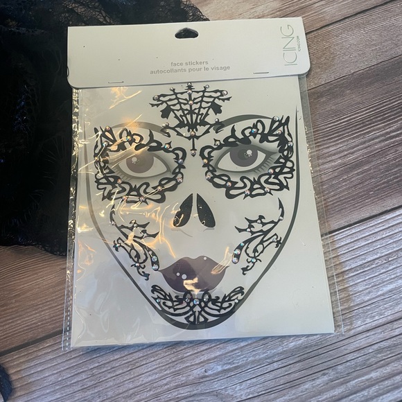 ICING | Day of Dead Floral Headband & Face Gens - Picture 4 of 5